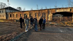 Besichtigung Gelände Ellinger Höhe / ehemalige Fritsch-Kaserne vor Abbruch